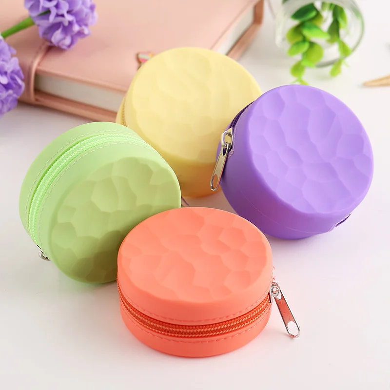 

Women Silicone Coin Purse Cartoon Wallet Headset Bag Samll Change Purse Wallet Pouch Bag for Kids Girl Gift Earphone Holder Case