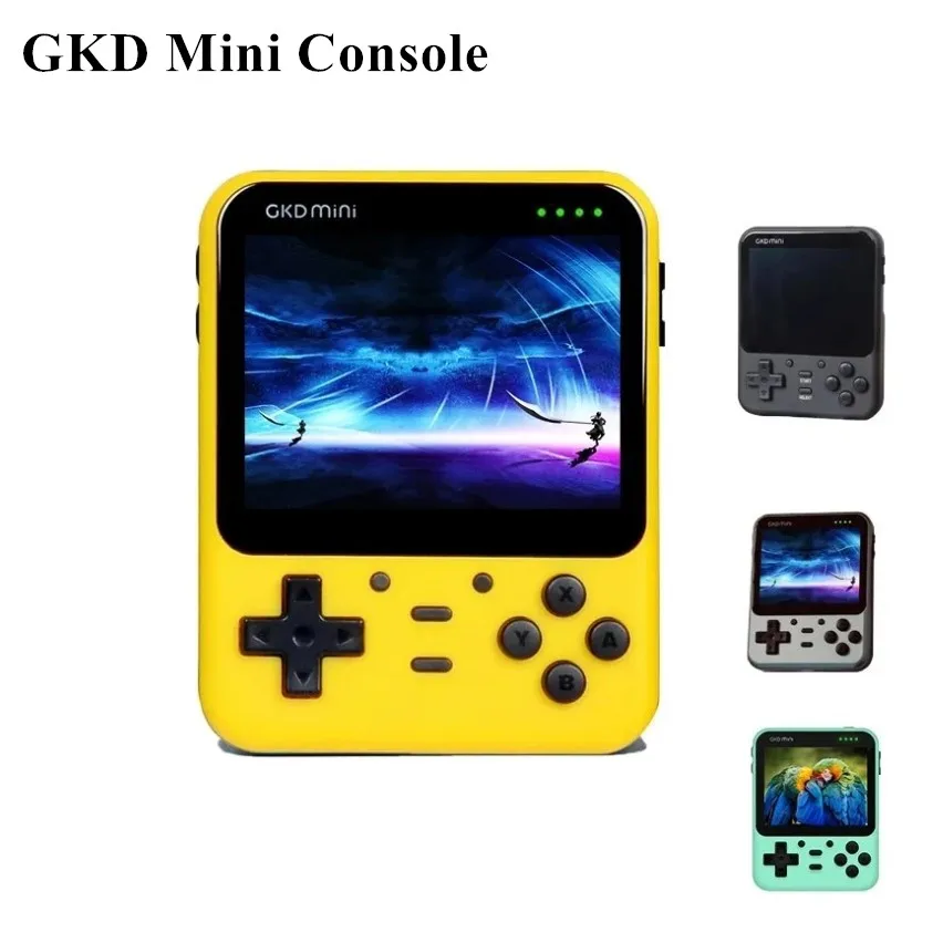 

Новая карманная портативная игровая мини-консоль GKD в стиле ретро с 3,5 дюймовым IPS-экраном, портативные видеоконсоли, подарок для смарт-игр