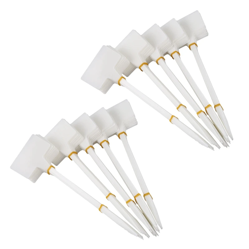 

100 шт., ярлыки для сада, Т-образные