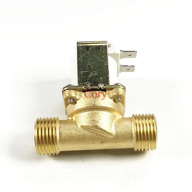 1 шт. латунный электрический электромагнитный клапан 1/2 &quotпапа DN15 для воды