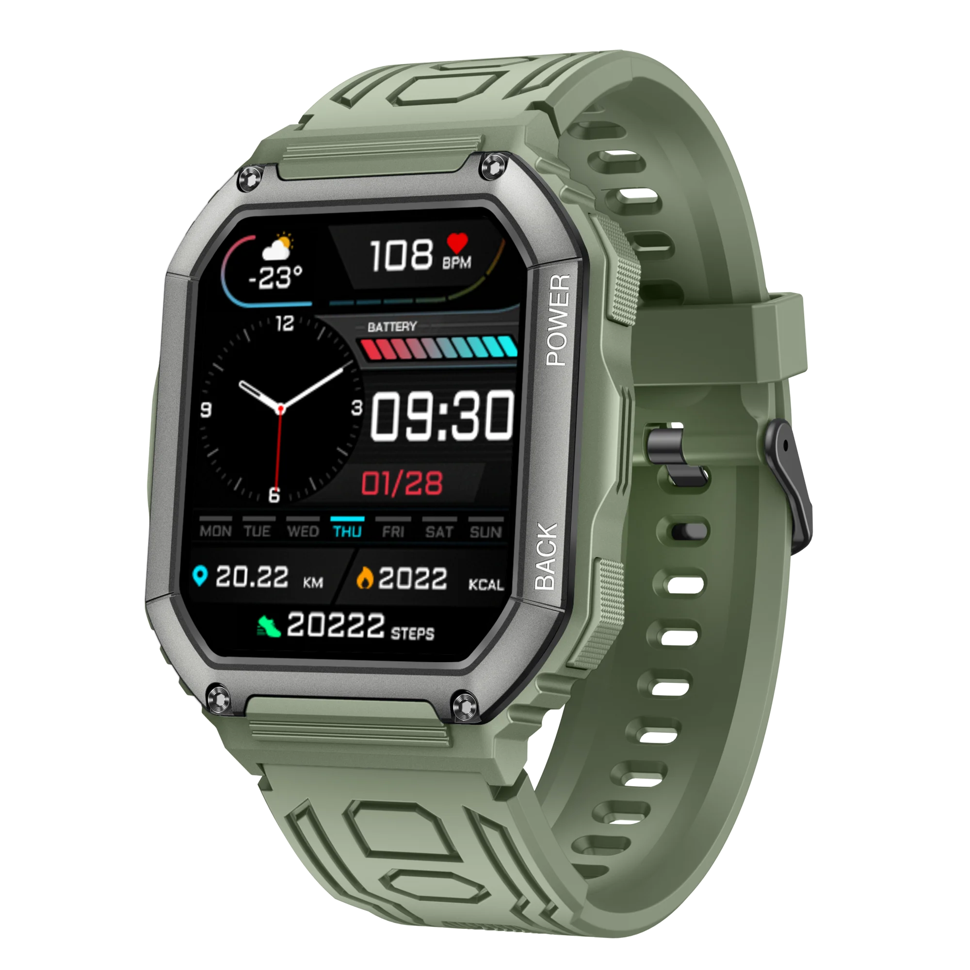 

SKMEI KR06 2022 новый круглый циферблат дисплей BT вызов фитнес GPS многофункциональные смарт-часы пульсометр спортивные Смарт-часы