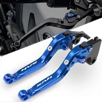motorcycle accessories cnc adjustable extendable foldable brake clutch levers for yamaha nvx155aerox155 2017 2018 2019 2020