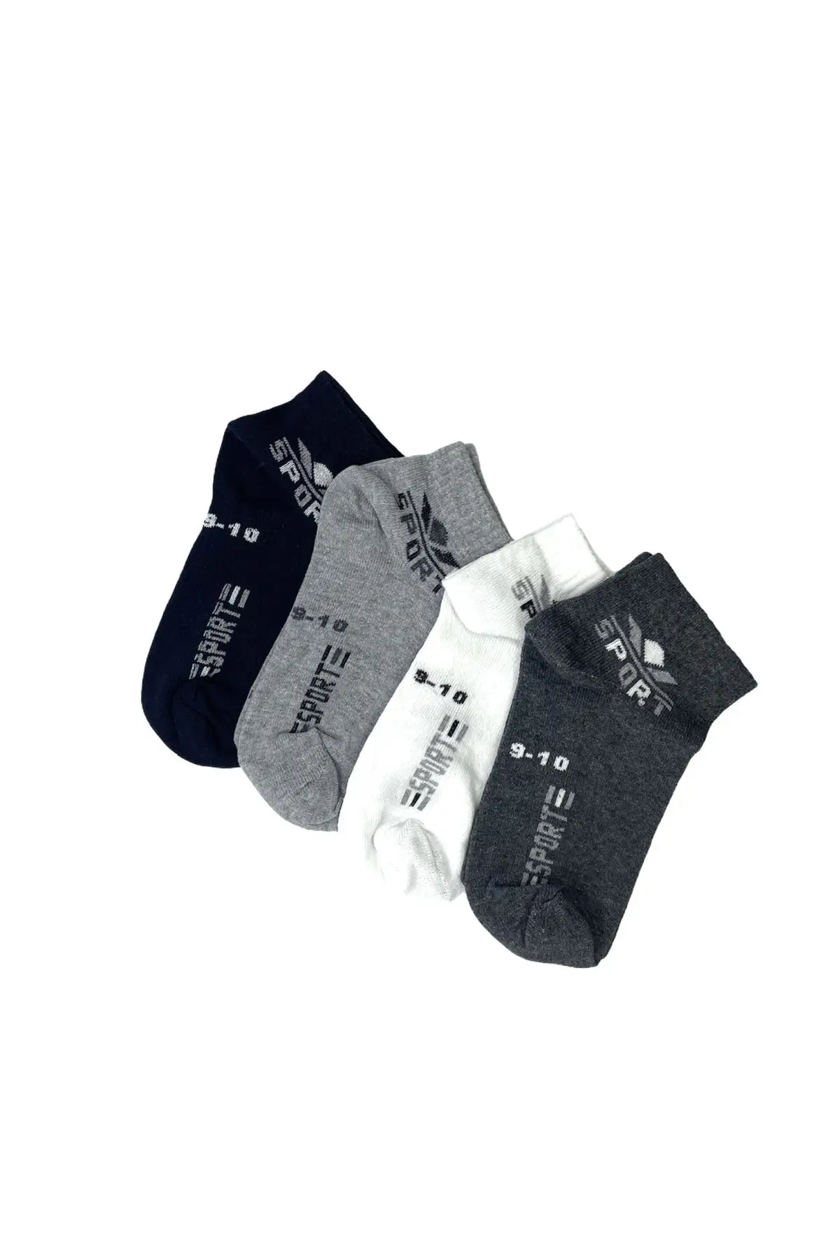 

4 пары, мужские хлопковые носки, 4 дюйма