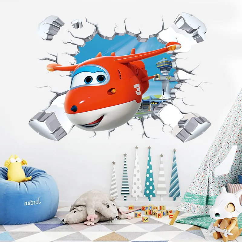 

Ledi Jett Donnie Dizzy Wall Sticker Kids Decal Mural Girl Boy Room Decor Removable