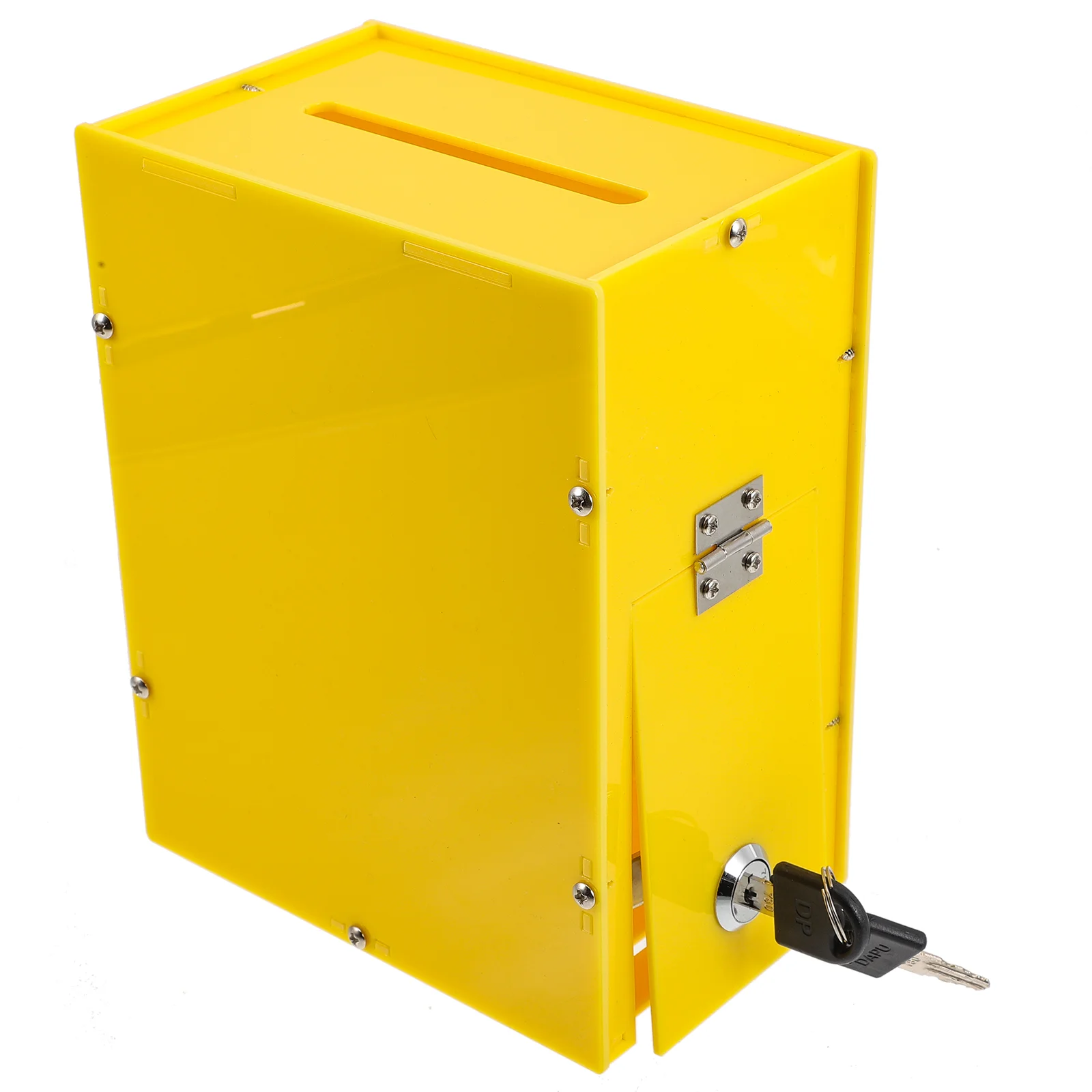 

Ballot Box Voting Ticket Holder Suggestion Letter Container Wall-mount Mailboxes Lock