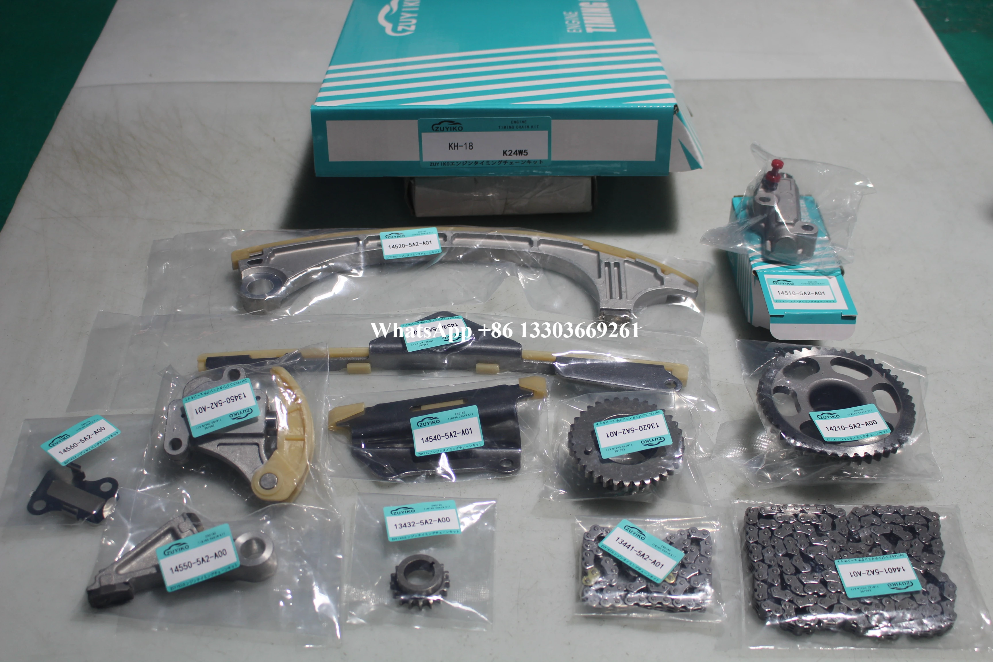 Комплект цепи синхронизации K24W5 K24W7 K24W9 для HONDA k24w5 k24w7 k24w9 двигатель Φ 14401-5A2-A01