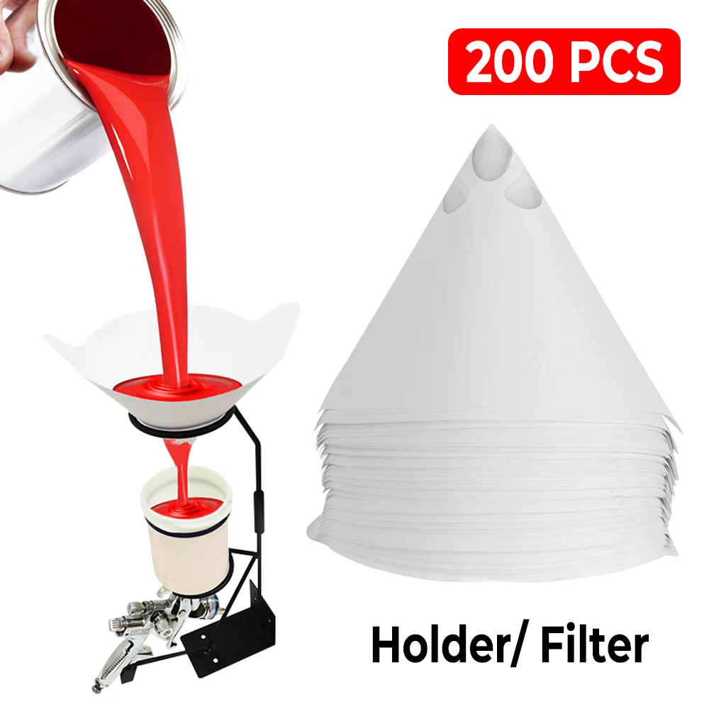 

Spray Gun Accessories Car Paint Sprayer Stand Bracket Paper Funnel Rack Household Steel Storage Rack Spray Gun Holder