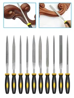 10pcs 140mm mini metal rasp needle files set wood carving tools for steel rasp needle filing woodworking hand file hand tools