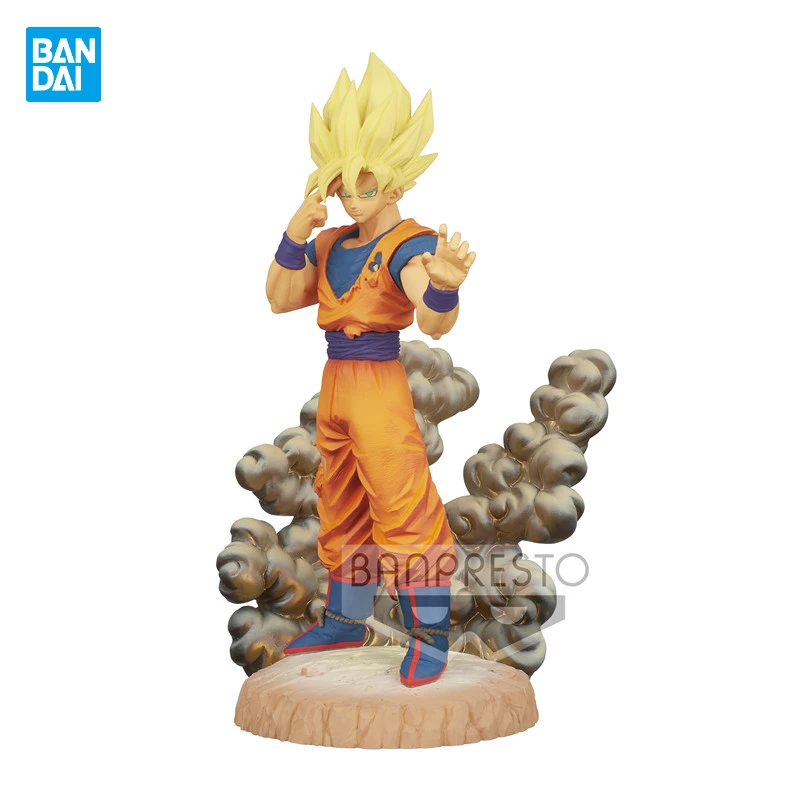 

Оригинальная фигурка Bandai из аниме периферийная история коробка Сон Гоку второй шар игрушка "Dragon Ball" подарок Коллекционная модель