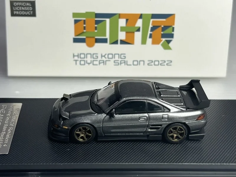 

(Предзаказ) MicroTurbo x Peako 1:64 MR2 SW20 серая Игрушечная машина салон 2022 событие Edtion литая модель автомобиля