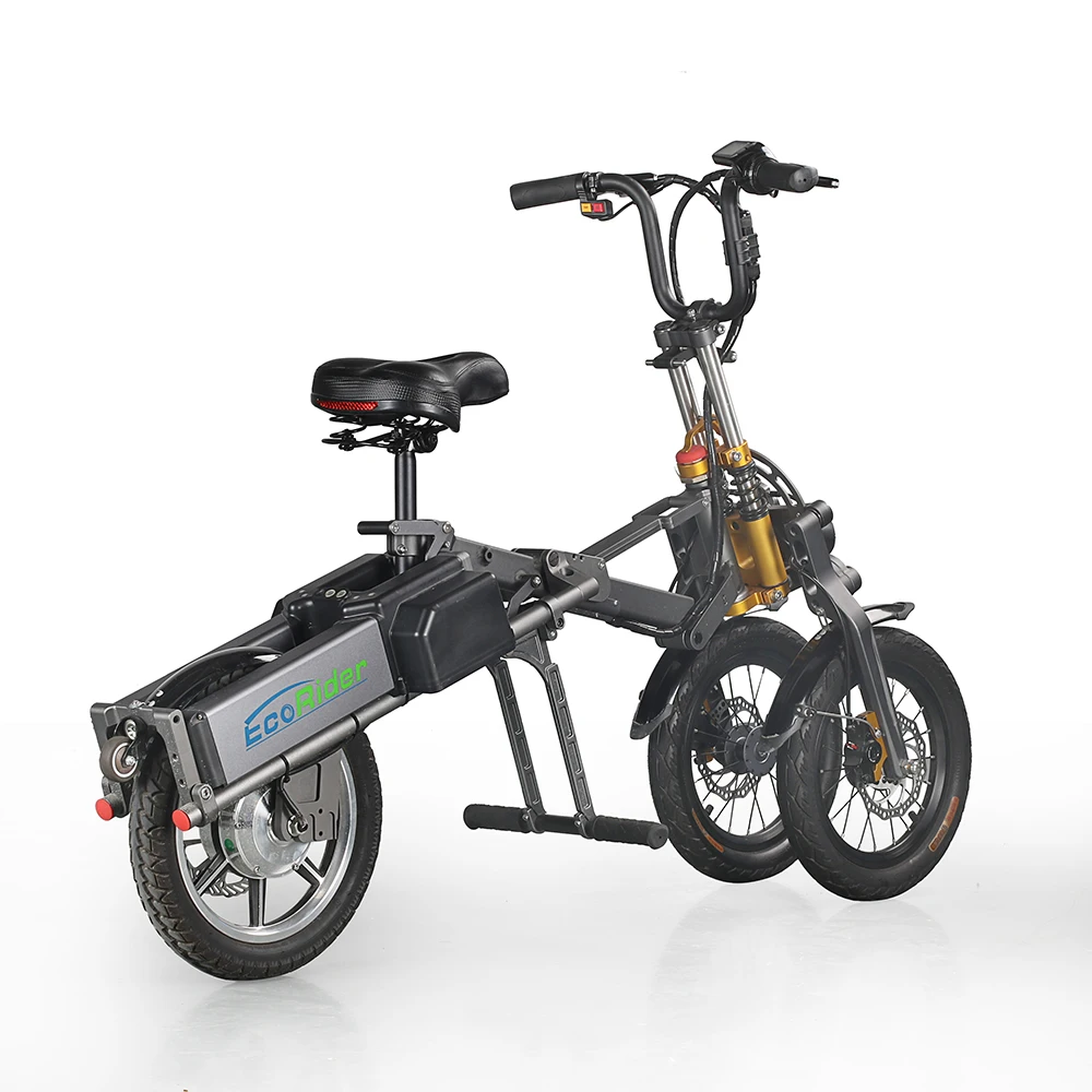 

E6-7 250W Electric Motorcycle 14 Inch 250W 48V 3 Wheel Chariot Lithium 48V 7.2ah 200 - 350W