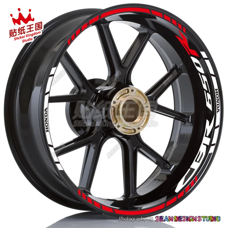 Светоотражающая наклейка на колесо для Honda CBR650R |