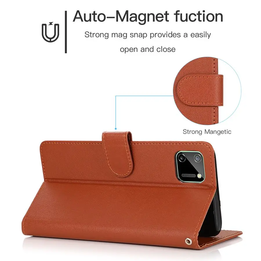 Wallet Leather Case For Honor 30i 20i 20S 20 Lite 20 Pro 10i 10 Lite 10X Lite 9A 9C 9S 9i 9 Lite 9X Lite 8A 8S 8 Lite 7A 7C 7S