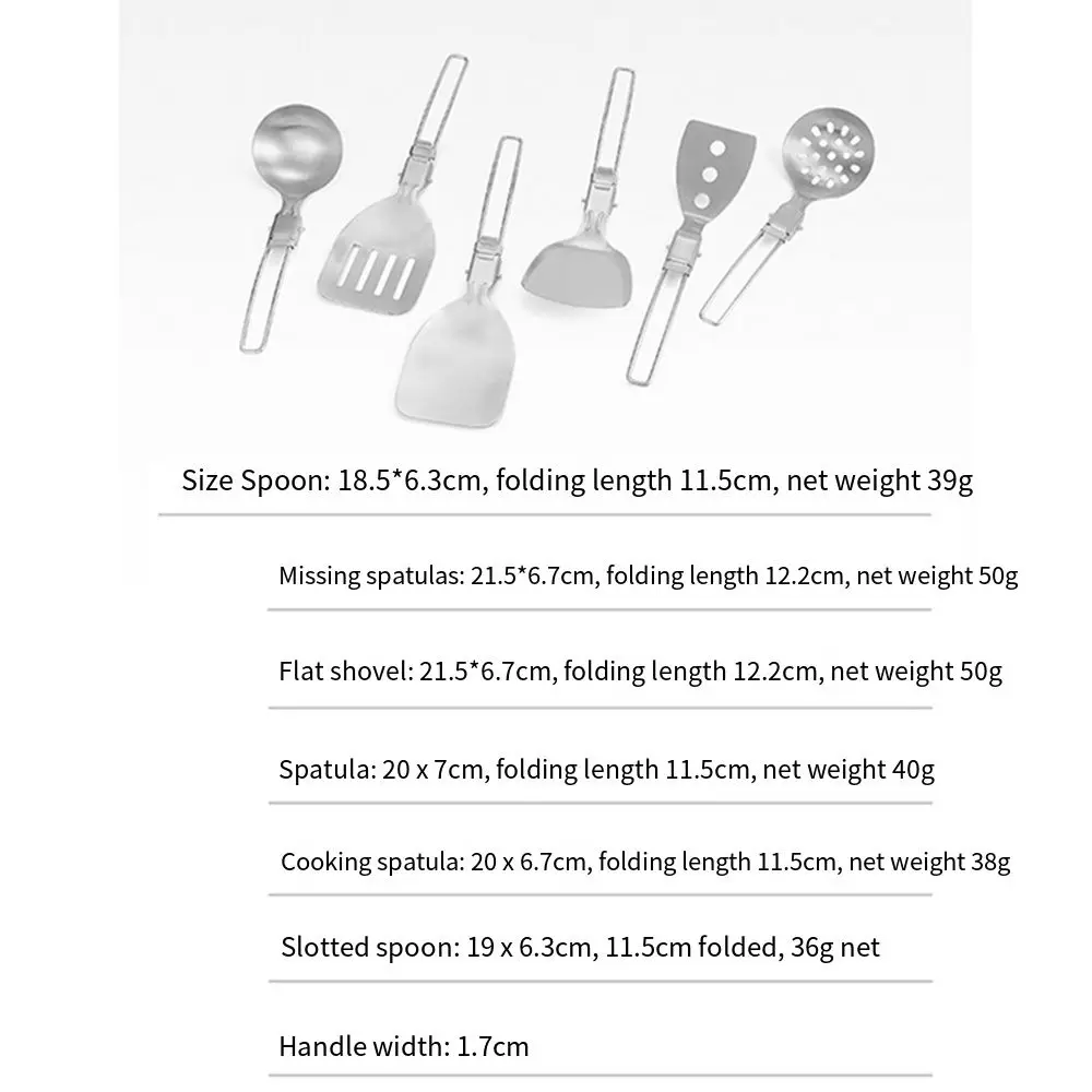 Портативная уличная посуда для кемпинга многофункциональная Складная лопата
