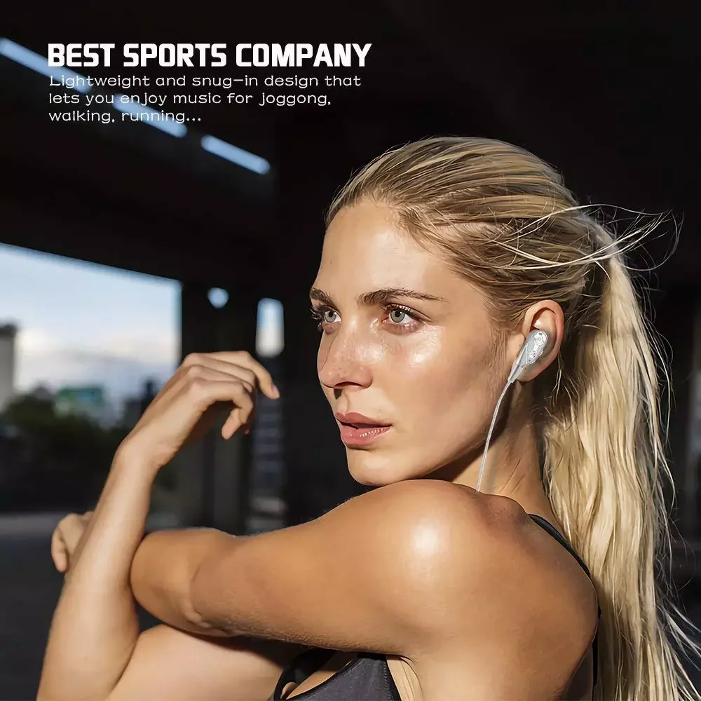

NEW IN Wired Earphones In Ear 3.5mm Auriculares For Mobile Phone PC Earbuds Dual Drive Stereo Earphone Headset Gamer Handfree