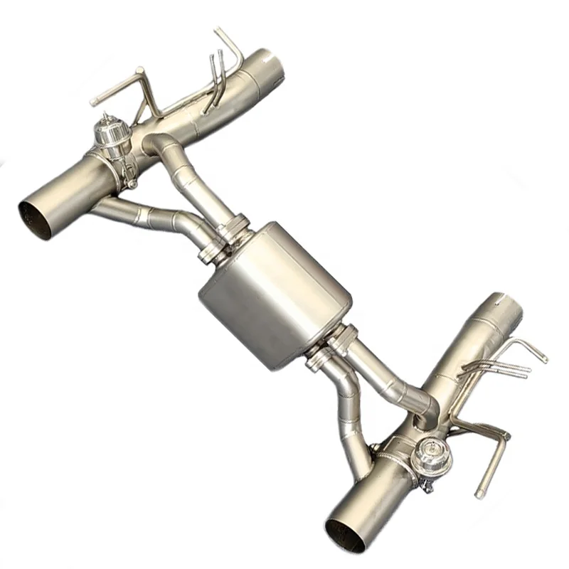 Высокопроизводительный Axleback для Ferrari F8 Spider Tributo 3 9l V8 Ss304 Valvetronic глушитель с