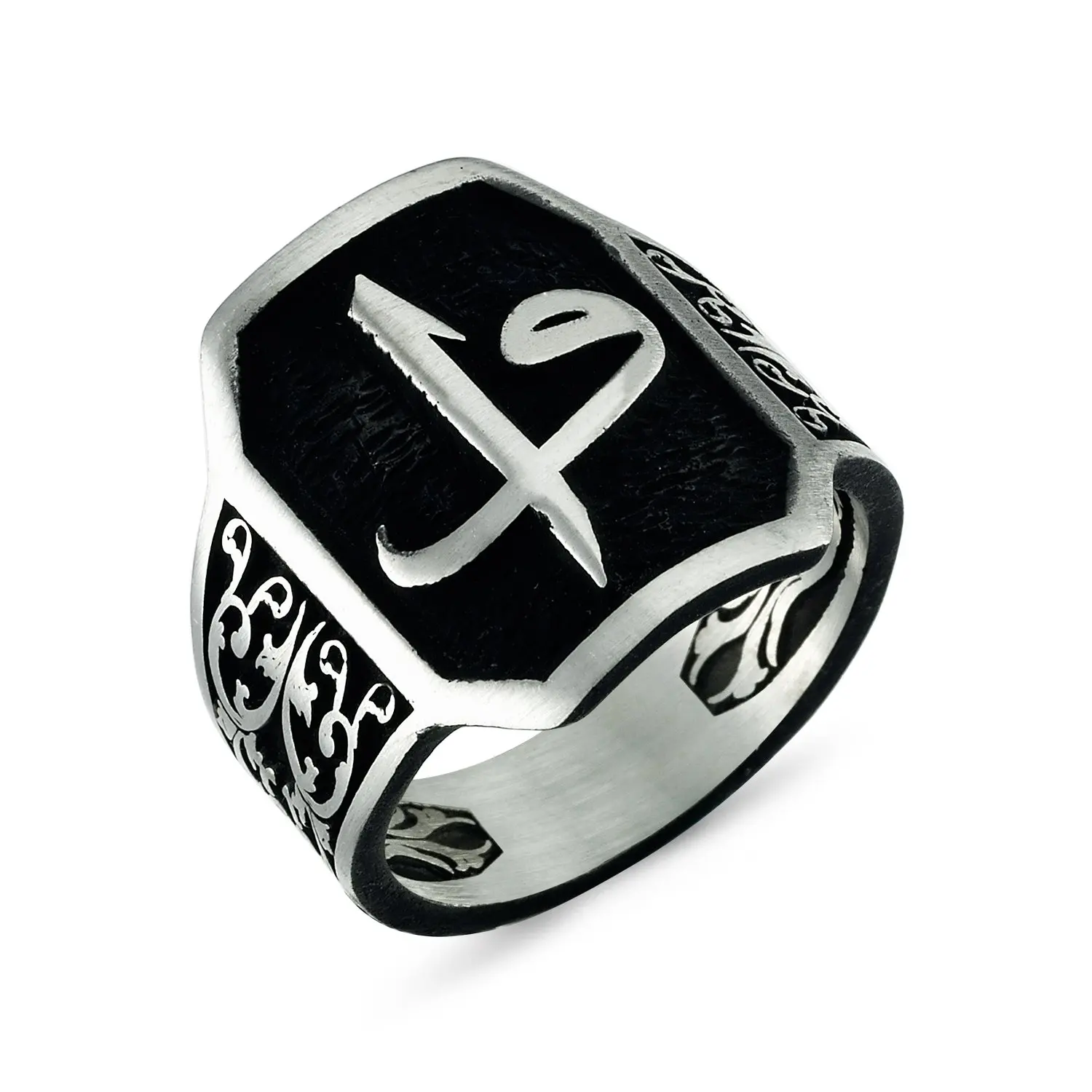 

Aleph Vav серебряное кольцо 925 подлинное серебро Sterlling турецкие ювелирные изделия роскошное первоклассное качество