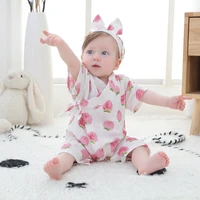 baby one piece romper romper summer baby newborn baby newborn baby clothes romper short sleeved 0 2 years old