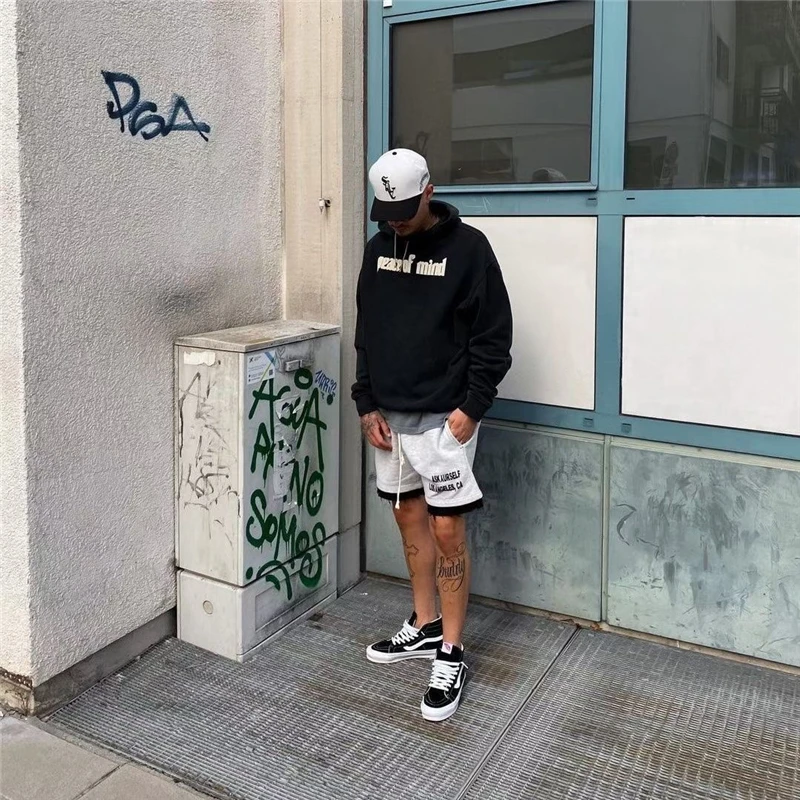 Шорты Askyurself с пышным принтом для мужчин и женщин модные бриджи кулиской в стиле