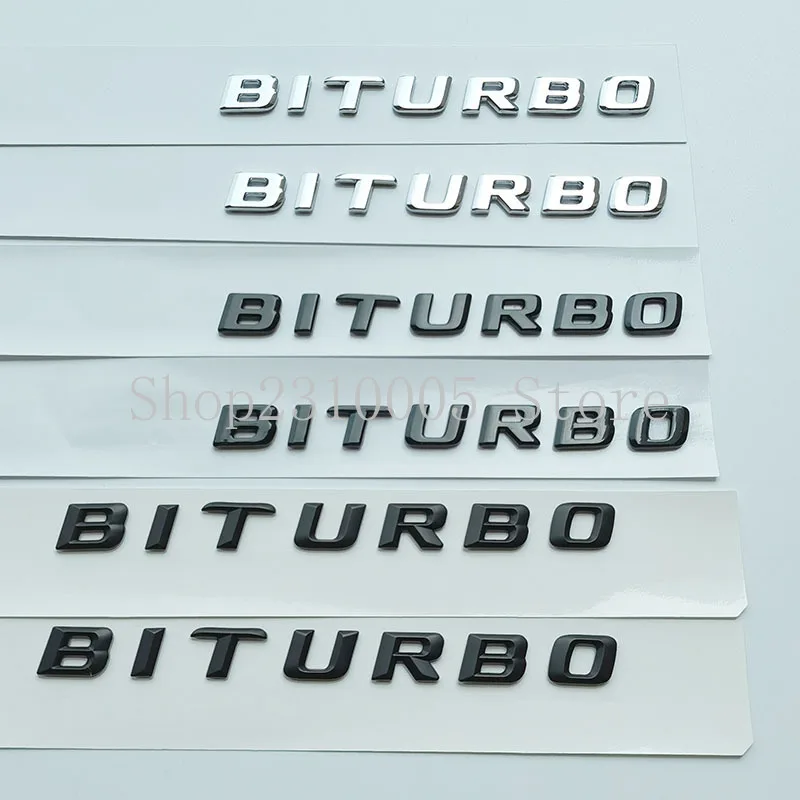 

Красная блочная эмблема Biturbo 700 800 900, логотип бокового крыла автомобиля для Mercedes Benz G Class G63 G65 G500 G800 Brabus W463, черный хром