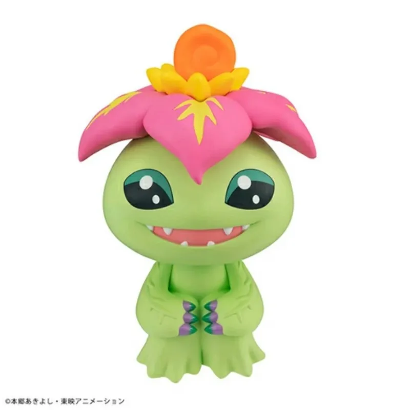 Фото Набор MegaHouse Look Up Digimon Tentomon и Palmon с эксклюзивной подушкой с цифровым рисунком яйца, подлинная коллекционная фигурка аниме №4