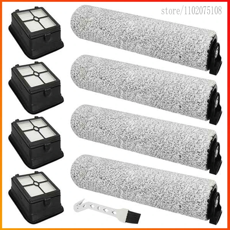 

Replacement Brush Rolls and Vacuum Filters For Tineco IFloor 3 andFor Floor One S3 Cordless Wet Dry Vacuum Cleaner Parts
