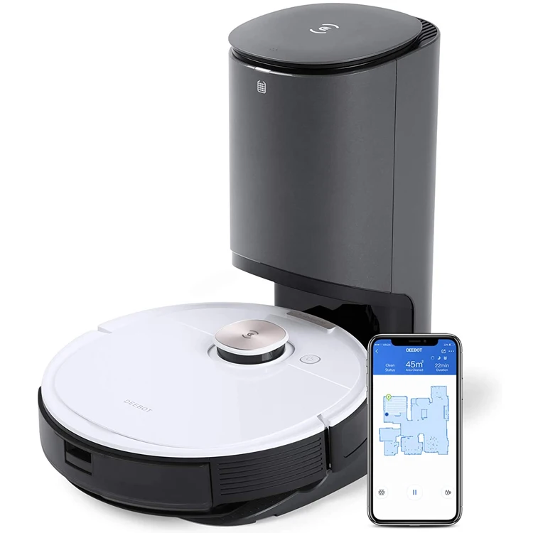 

Ecovacs deebot T8 AIVI+ Smart sweeping robo vacuum cleaner Robot cordless vacuum cleaner with wifi control