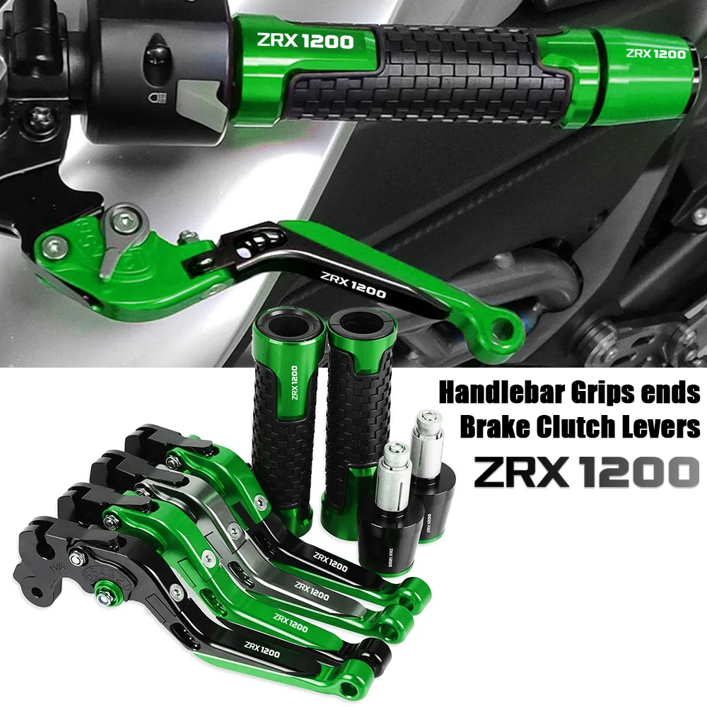

Для KAWASAKI ZRX1200 1999 2000 2001 2002 2003 2004 2005 2007-рычаги тормозной муфты Нескользящие ручки руля ручки ручные ручки