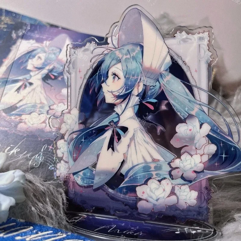 Hatsune Miku фигурка на акриловой подставке Hatsune Miku Project Diva Anime периферийные устройства симпатичная мультяшная акриловая модель настольное украшение (art.: 3920ca11a951d) - 3920ca11a951d
