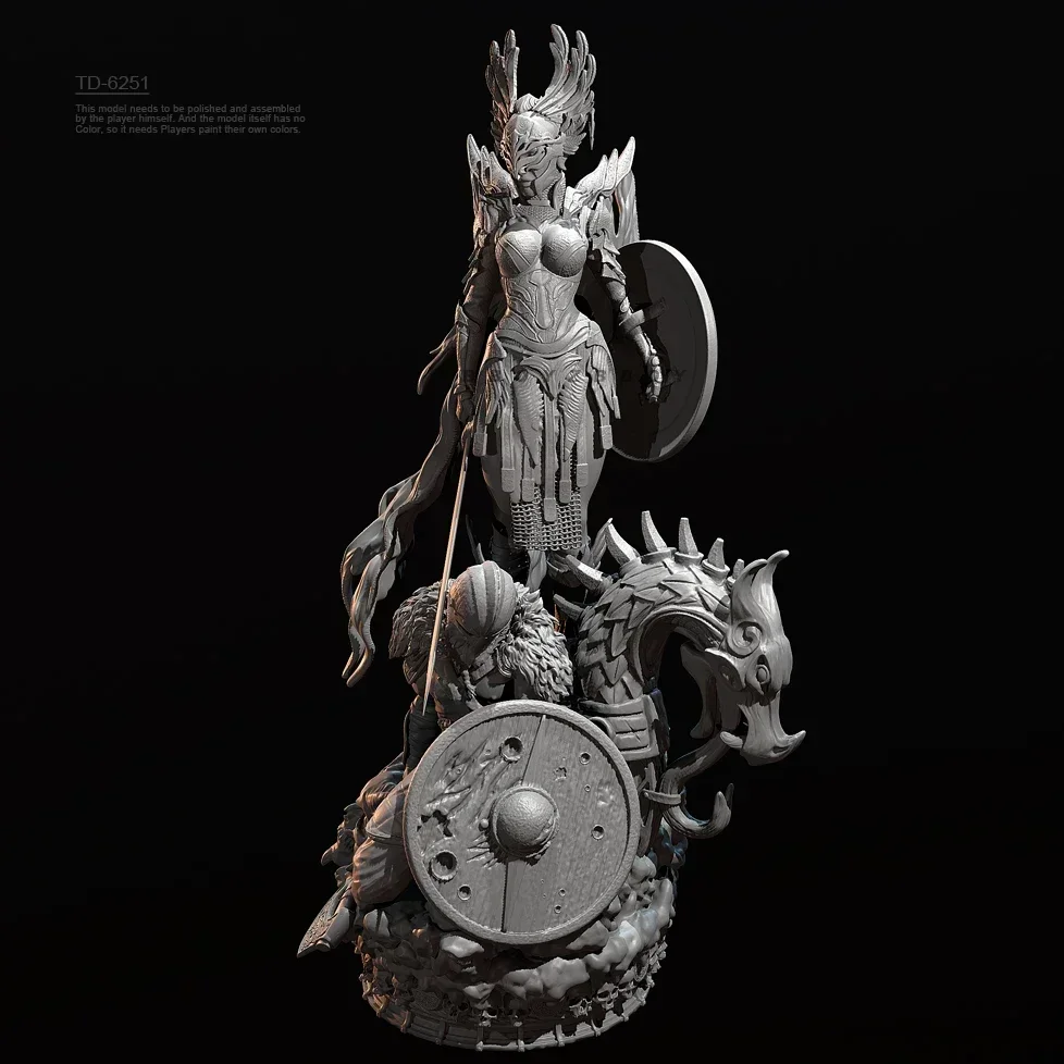 60 мм 75 90 наборы моделей из смолы красота бесцветные и самособранные (3D печать)