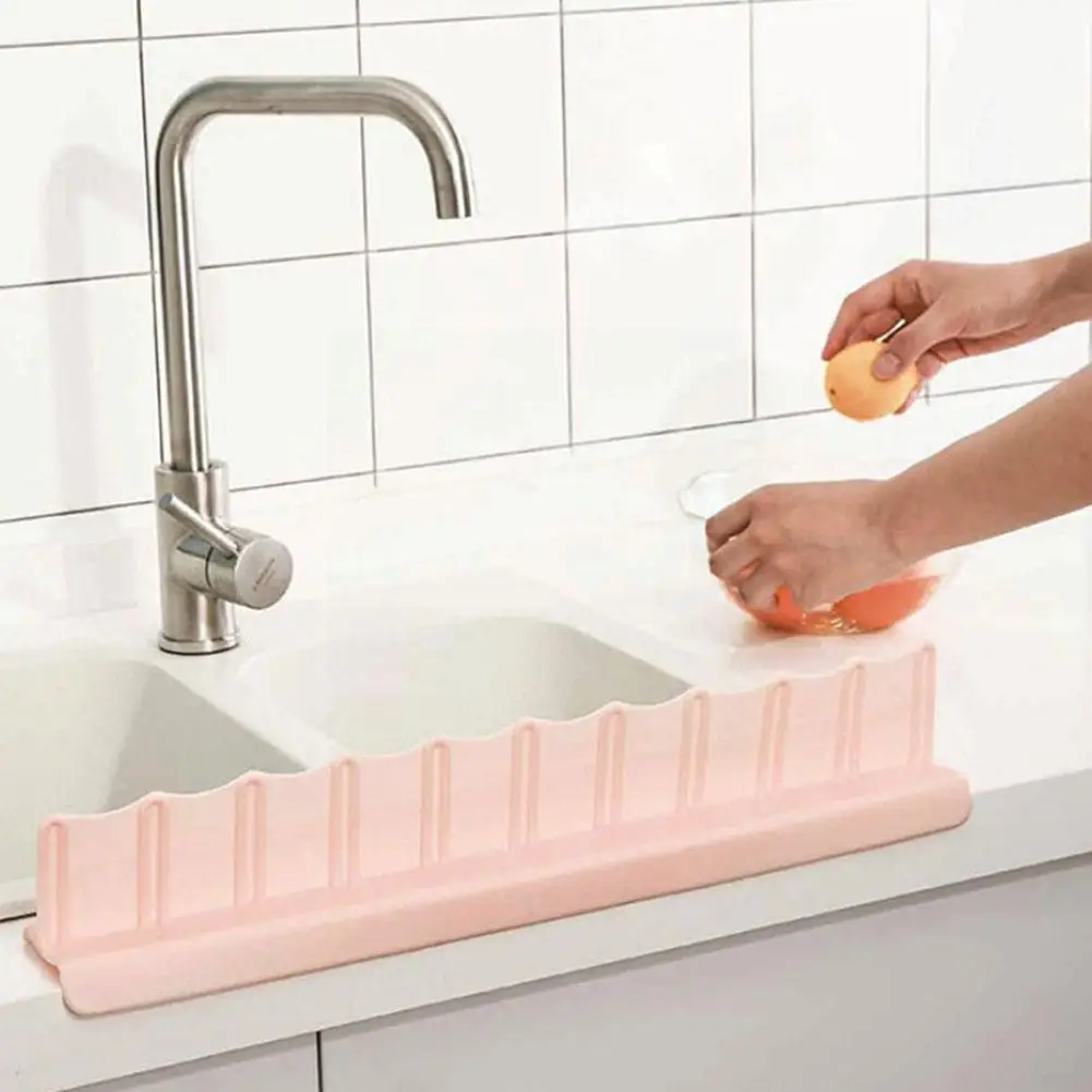 

Kitchen Tools Portable Basin Sink Water Splash Guard Board Splatter Sink Splashproof Screens Kitchen Water Bathroom Baffle B1x3