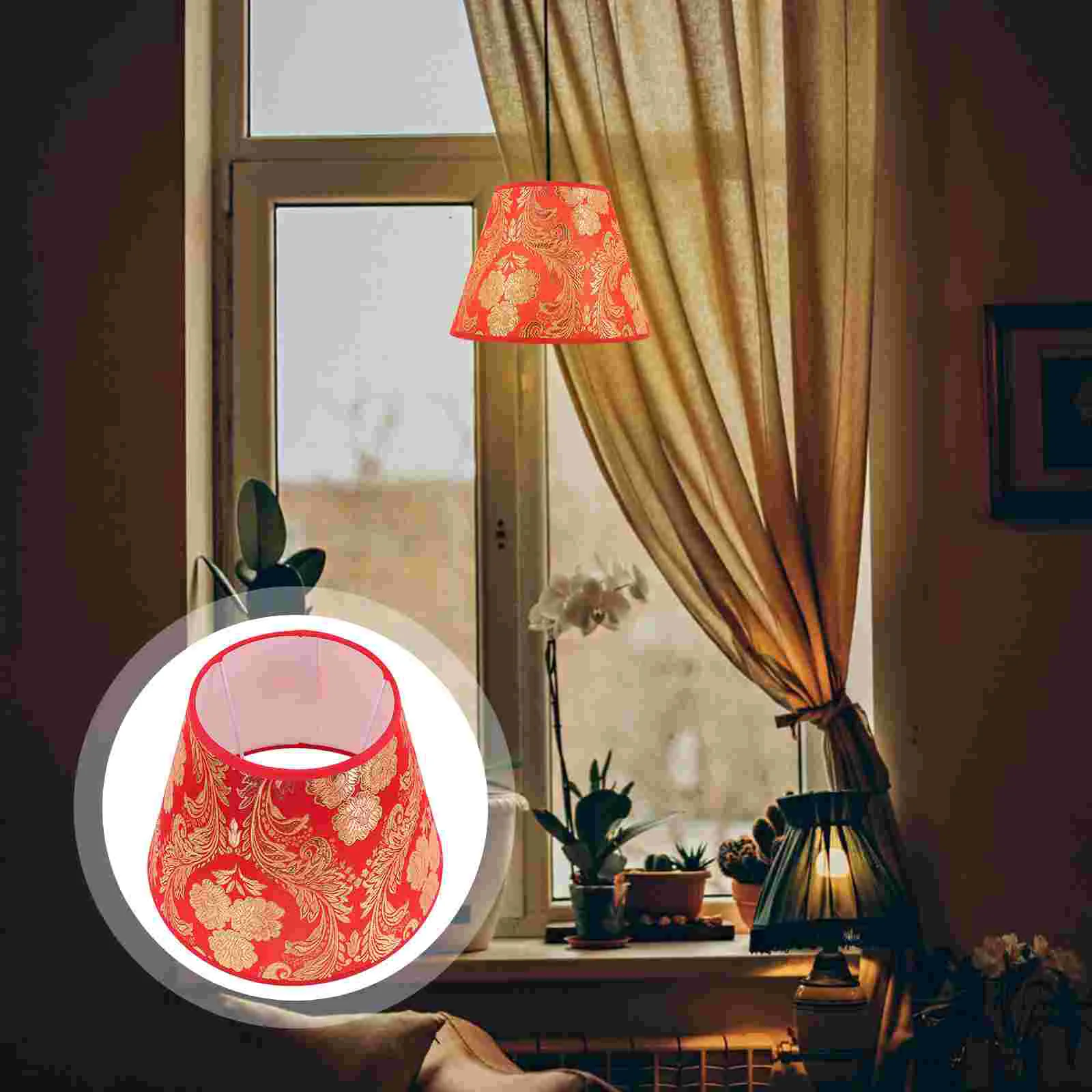 Абажур с зажимом на абажурах напольная люстра светильник винтажные чехлы для