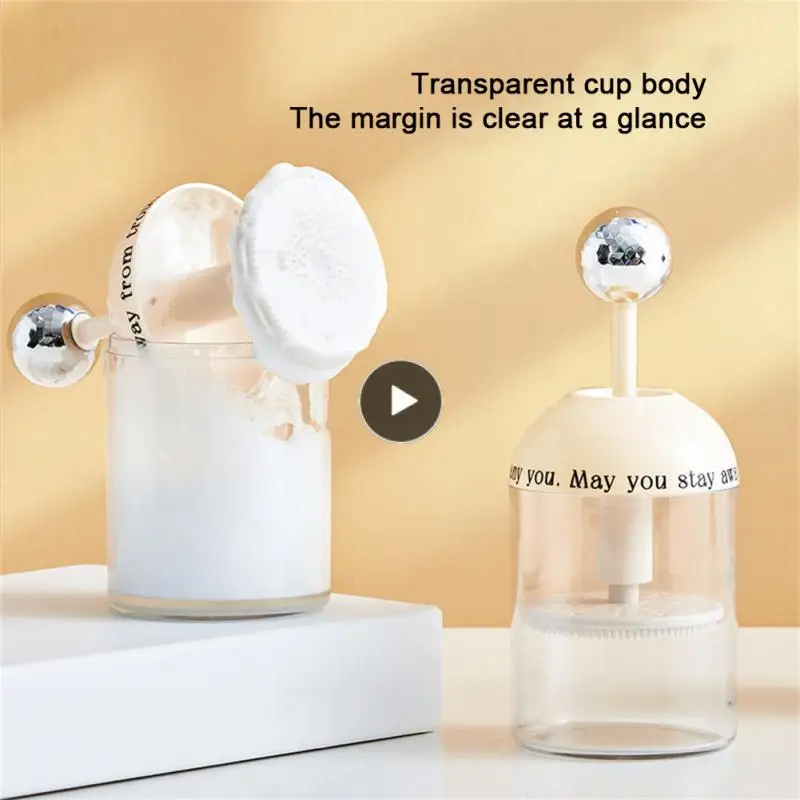 

Automatic Rebound Pressed Bubble Foamer Portable Light Luxury Bubbler For Foaming Clean Tools Facial Cleanser Frother Foam Maker