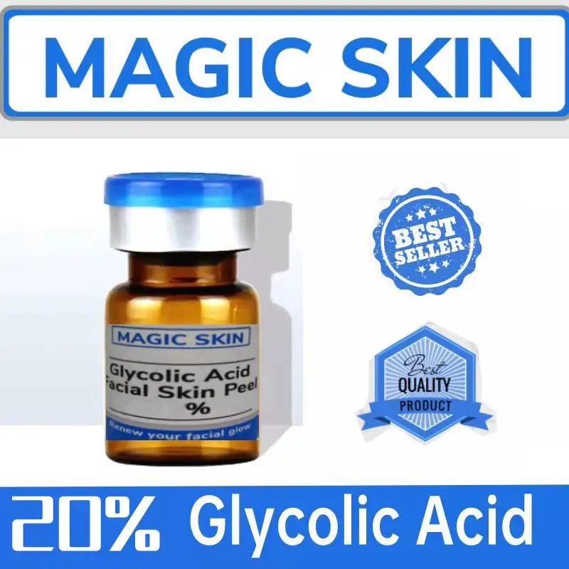 

Glycolic Acid Chemical Peel 20% AHA Skin Peel Hyperpigmentation Acne Scar Blackhead Spot Pore Care