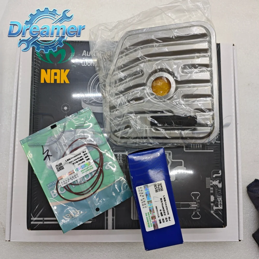 Фото Новый комплект для ремонта автоматической коробки передач DCT470 EVO10: сальник, масляный фильтр и уплотнительные кольца для Volvo, Mondeo, Mitsubishi №1