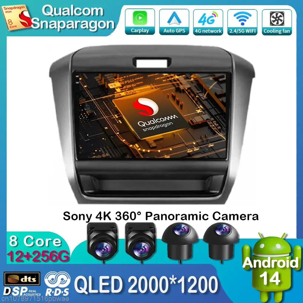 Android 14 Беспроводной авто Carplay для Honda Freed 2 2016-2020 Автомобильный радиоприемник