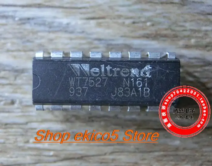 

5 шт. оригинальный stockWT7527 N161 WT7527 DIP16 7.