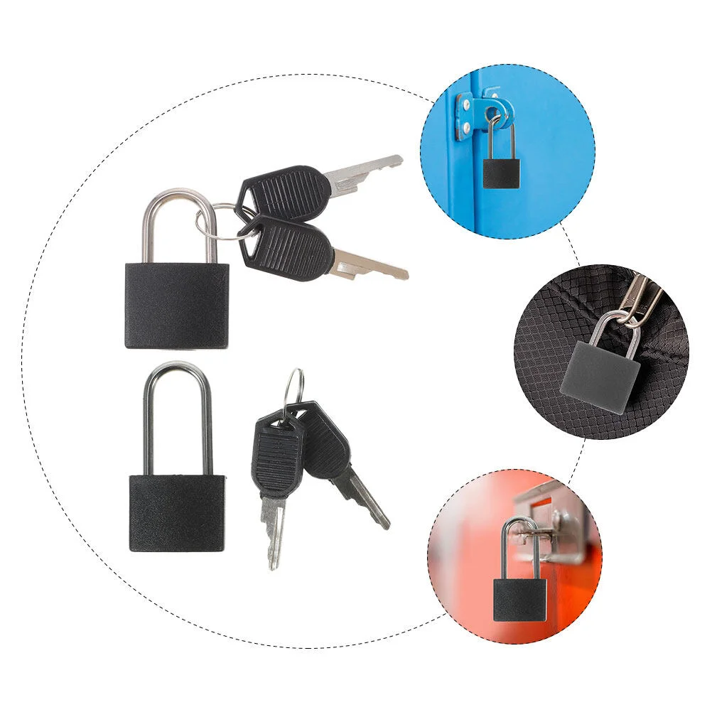 Small Brass Lock Mini Padlock Locks Key Padlocks Keys Locker Diary Metal Luggage