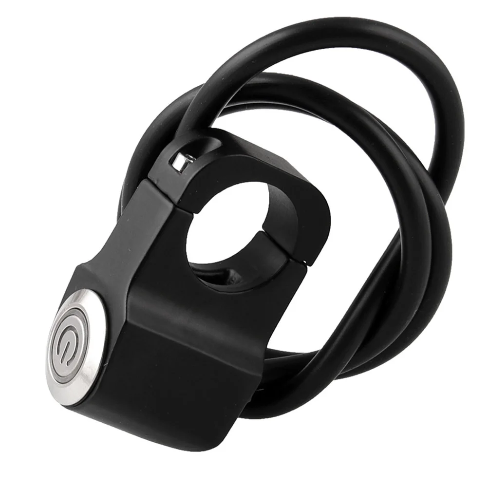 

7/8 inch 22mm Handlebar Switch Motorcycle Self-lock Brake Light Switch Replacement Modification Part for Motorbike - Red Light