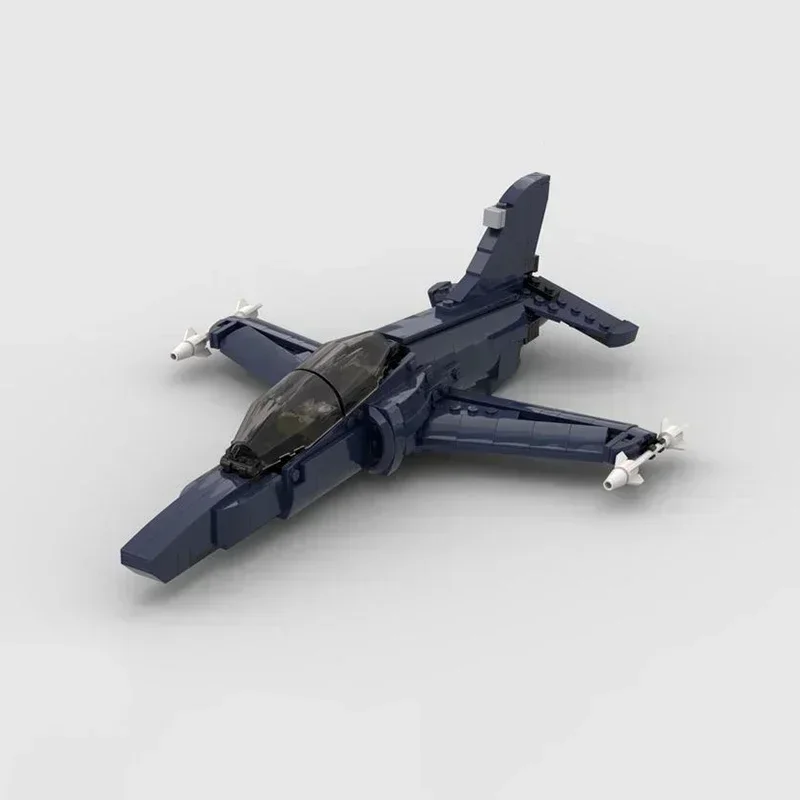 Модель военного самолета Moc строительные блоки CT-155 Hawk Fighter модульные подарки