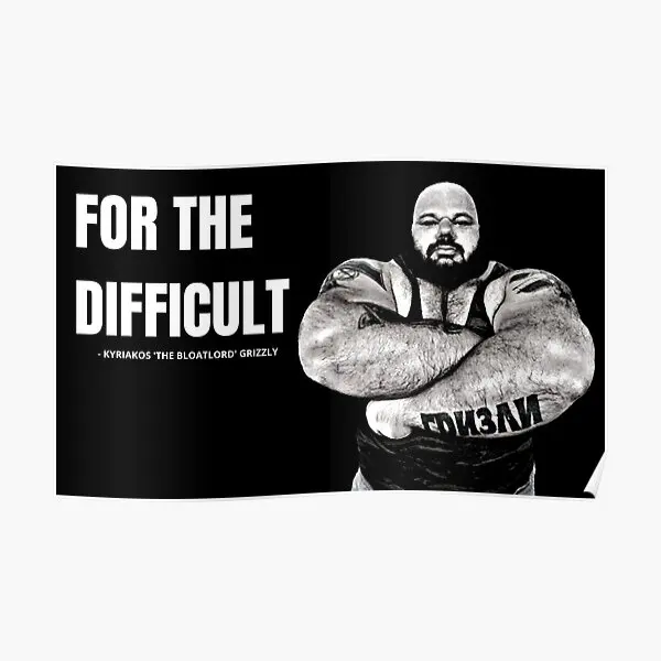 

Kyriakos гризли для сложного плаката роспись домашняя Современная живопись художественное оформление комнаты винтажный Декор стена без рамки