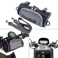 waterproof motorbike tool bags black scooter head bag dirt pit bike saddlebag part motorcycle phone holder mobile stand bag