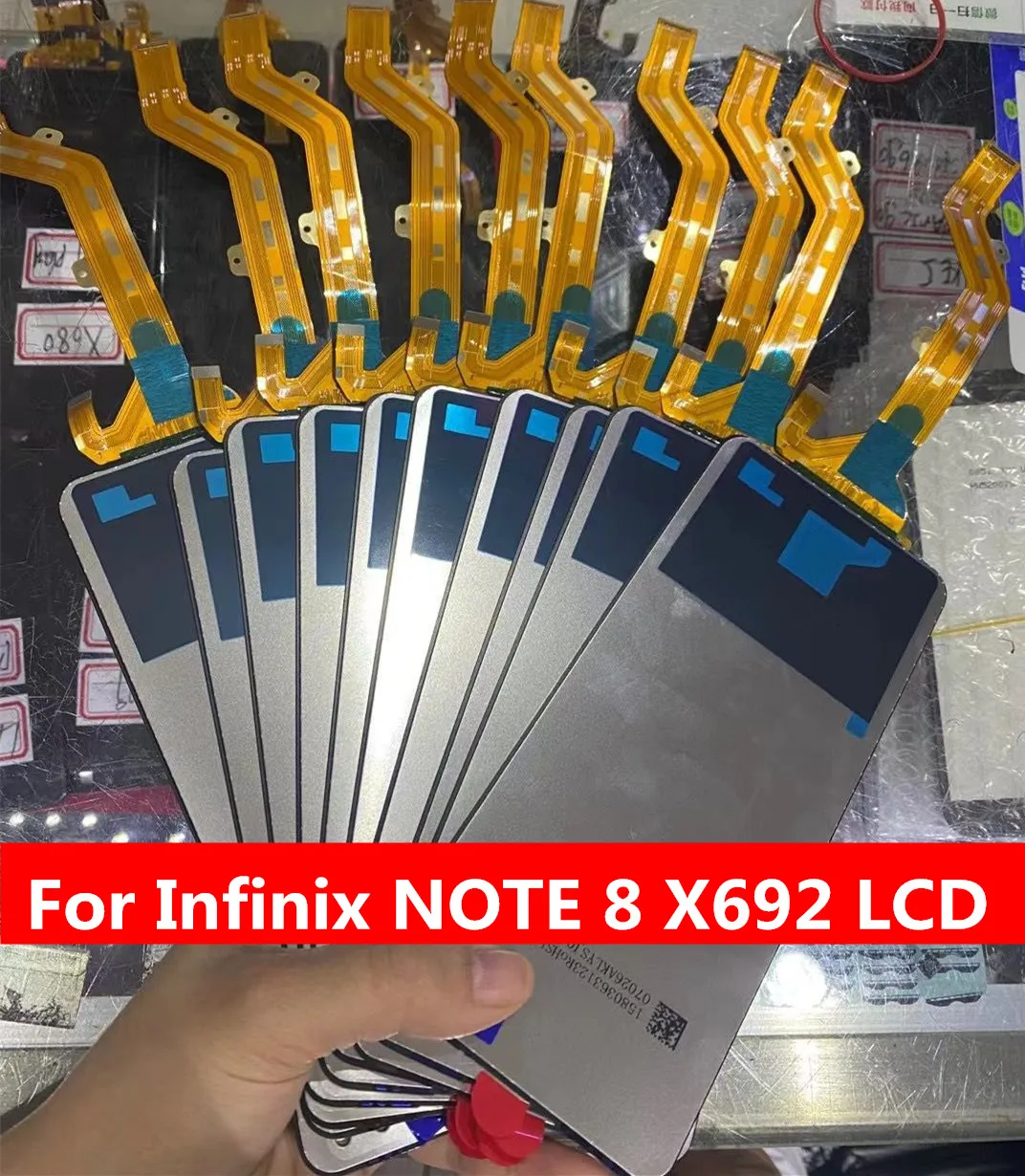 

LCD 6,95 для Infinix NOTE 8 X692 LCD дисплей кодирующий преобразователь сенсорного экрана в сборе идеальный ремонт
