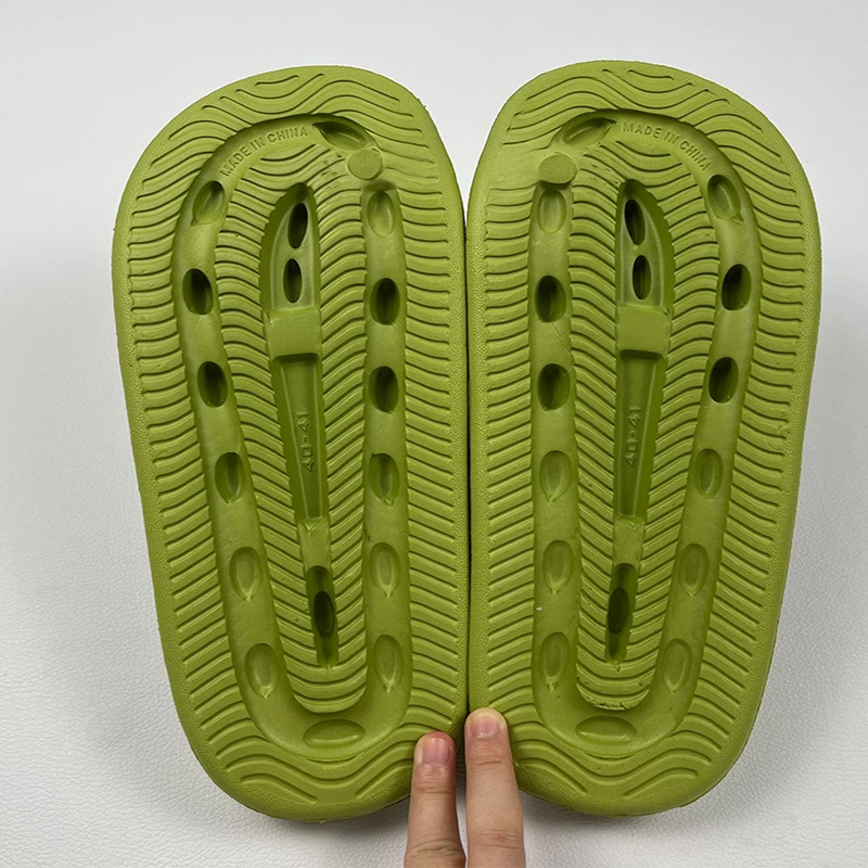 EVA Cloud Open Toes Women Slippers 2023 Summer Non-Slip Comfor Beach Shoes Fashion Designer Bathroom Platform Home Slides