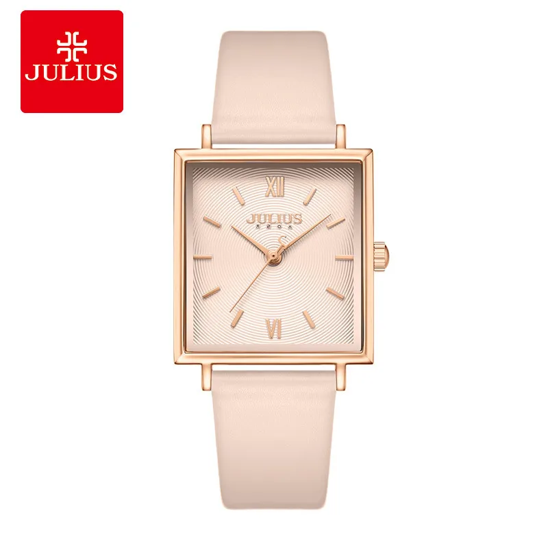 Business Leisure Waterproof Exquisite Quartz Elegant Fashion Women Belt Square Watch Reloj Mujer Marcas Famosas De Lujo JA-1335