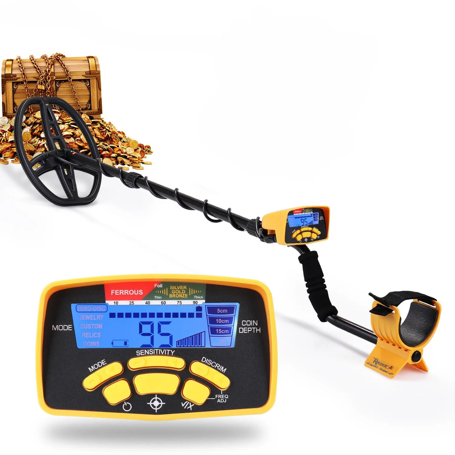 

Made In China Factories Waterproof Industrial Gold Detector De Metales MD6450