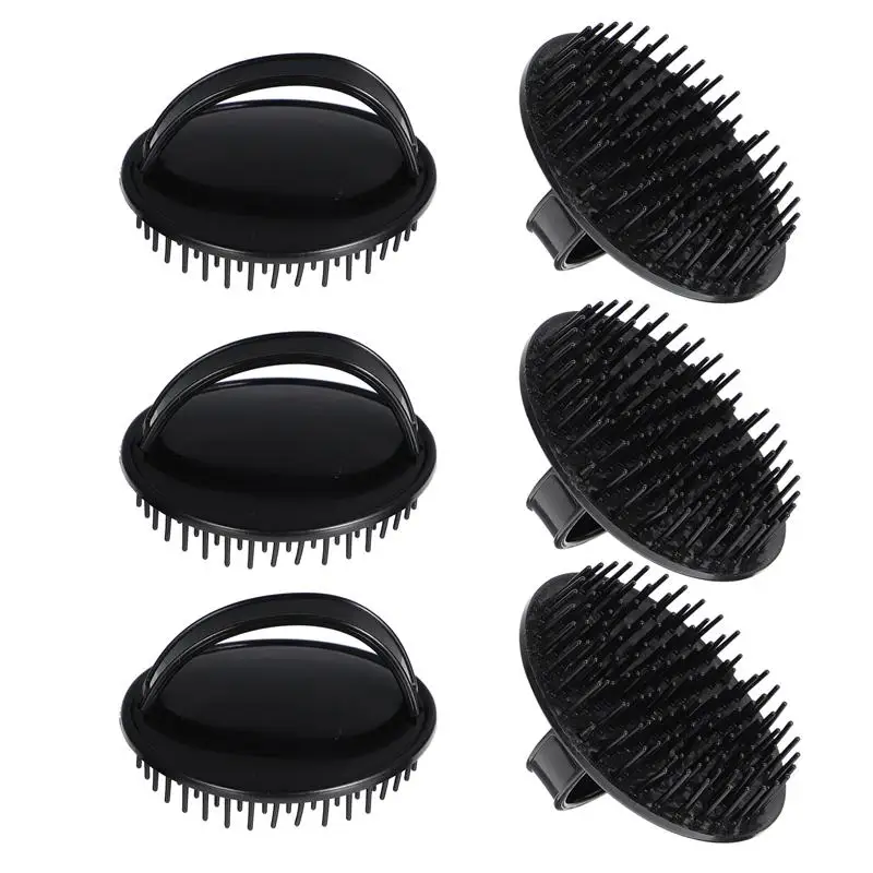 

Brush Hair Shampoo Scalp Scrubber Massager Exfoliating Head Cleaning Dandruff Body Comb Shower Washing Bath Care Back