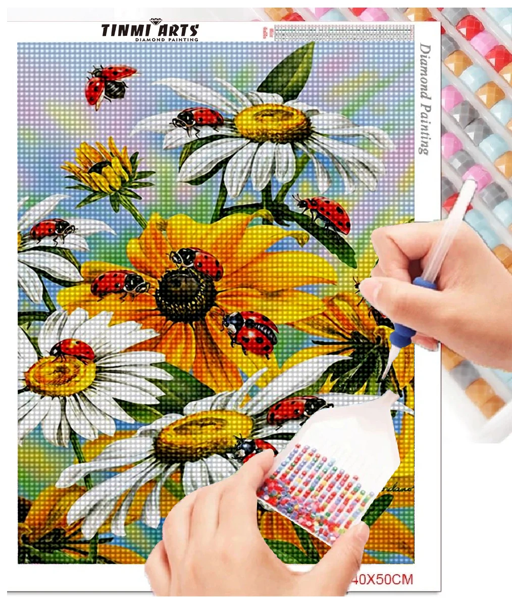 

Набор для алмазной вышивки «цветы»