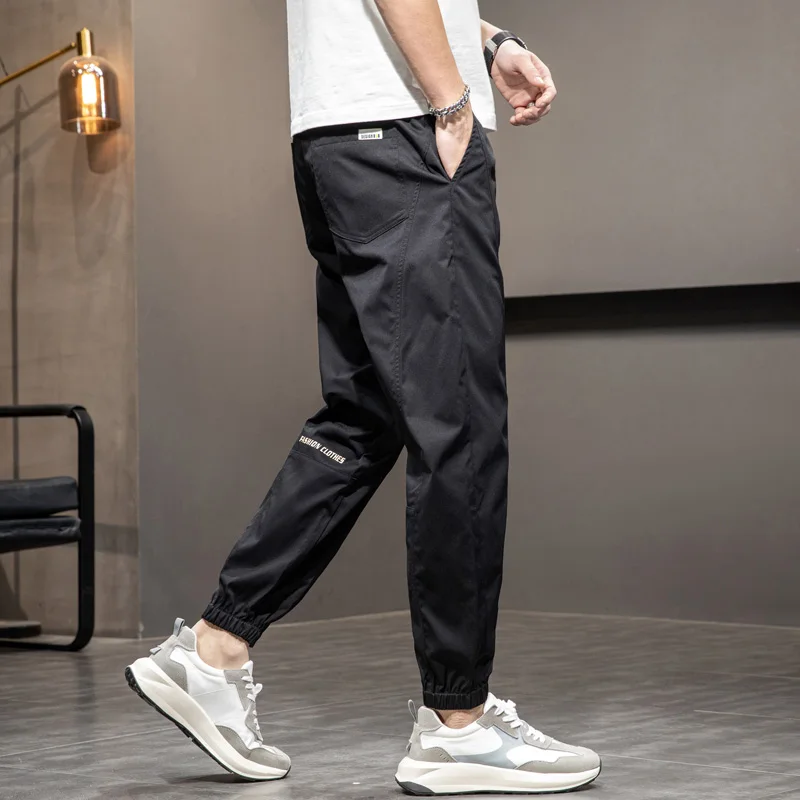 Брюки-султанки мужские спортивные модные повседневные брюки-султанки в полную