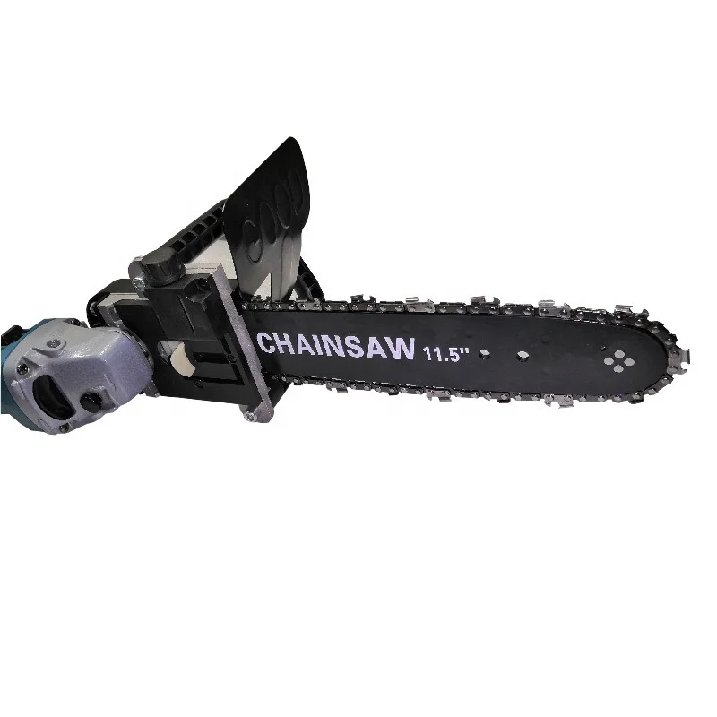 

angle grinder change to Chain saw set 11.5" Chain saw power tool accessories